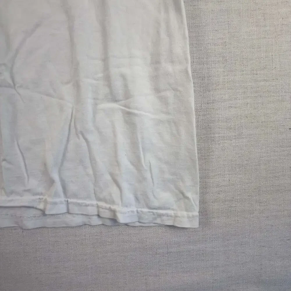 Nike Vintage Embroidered Swoosh T-Shirt White Size Large